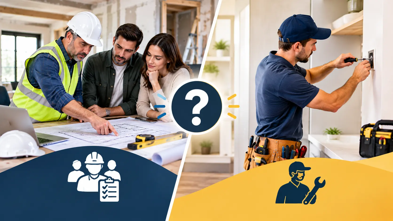 General Contractor vs Handyman